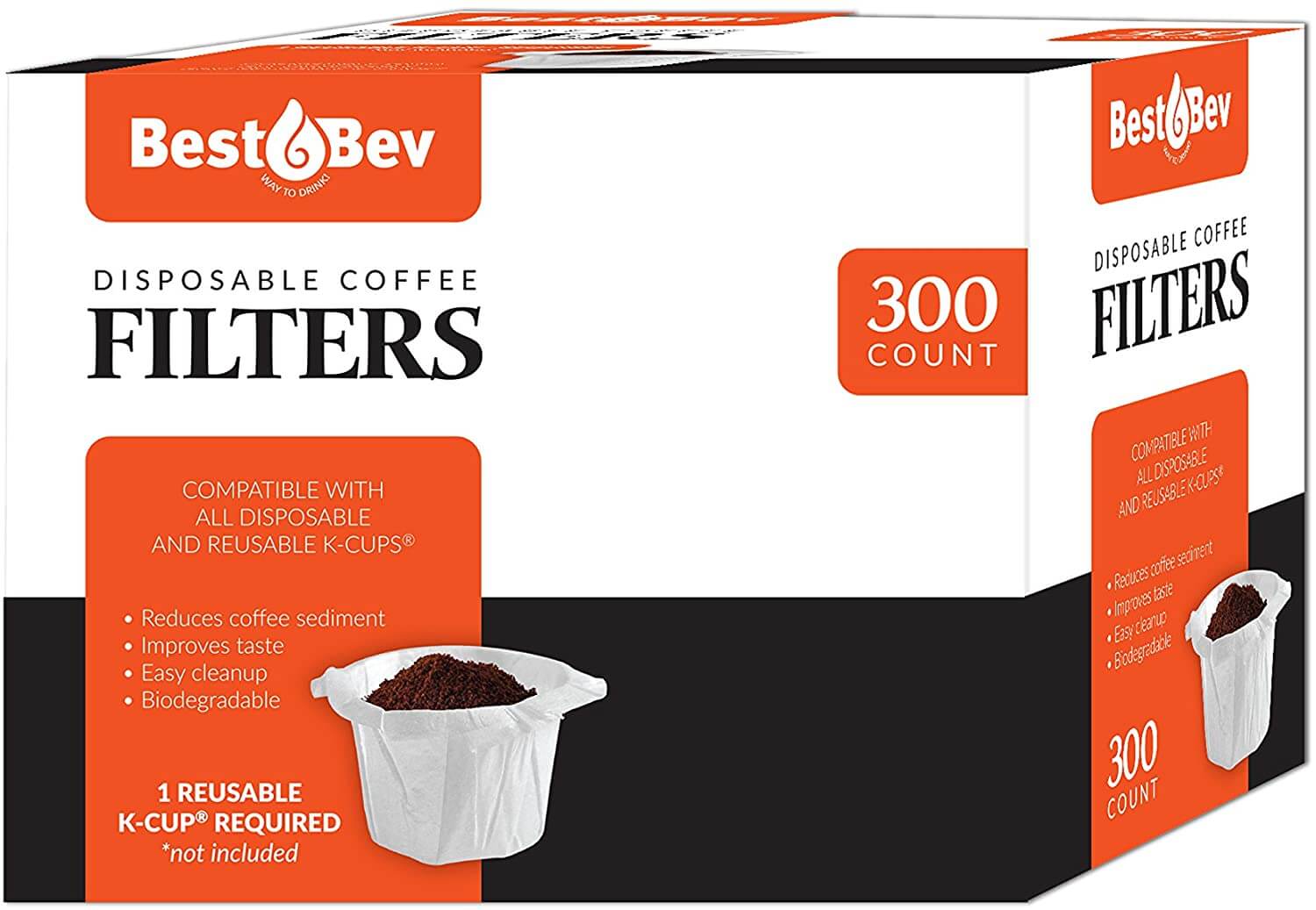 PARTY BARGAINS Disposable K-Cup Coffee Paper Filters