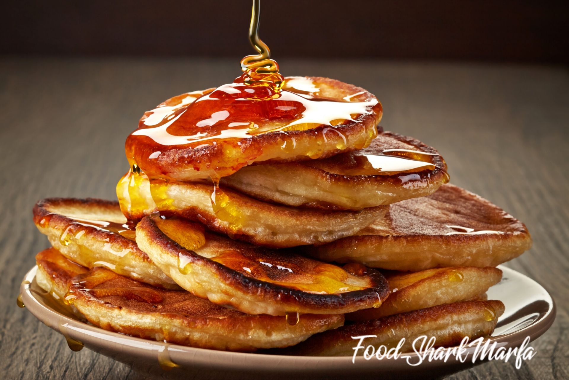 Pancakes with maple syrup Pancakes with maple syrup