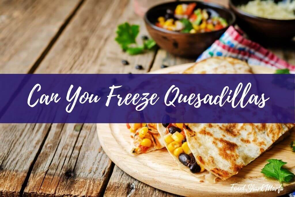 Can You Freeze Quesadillas