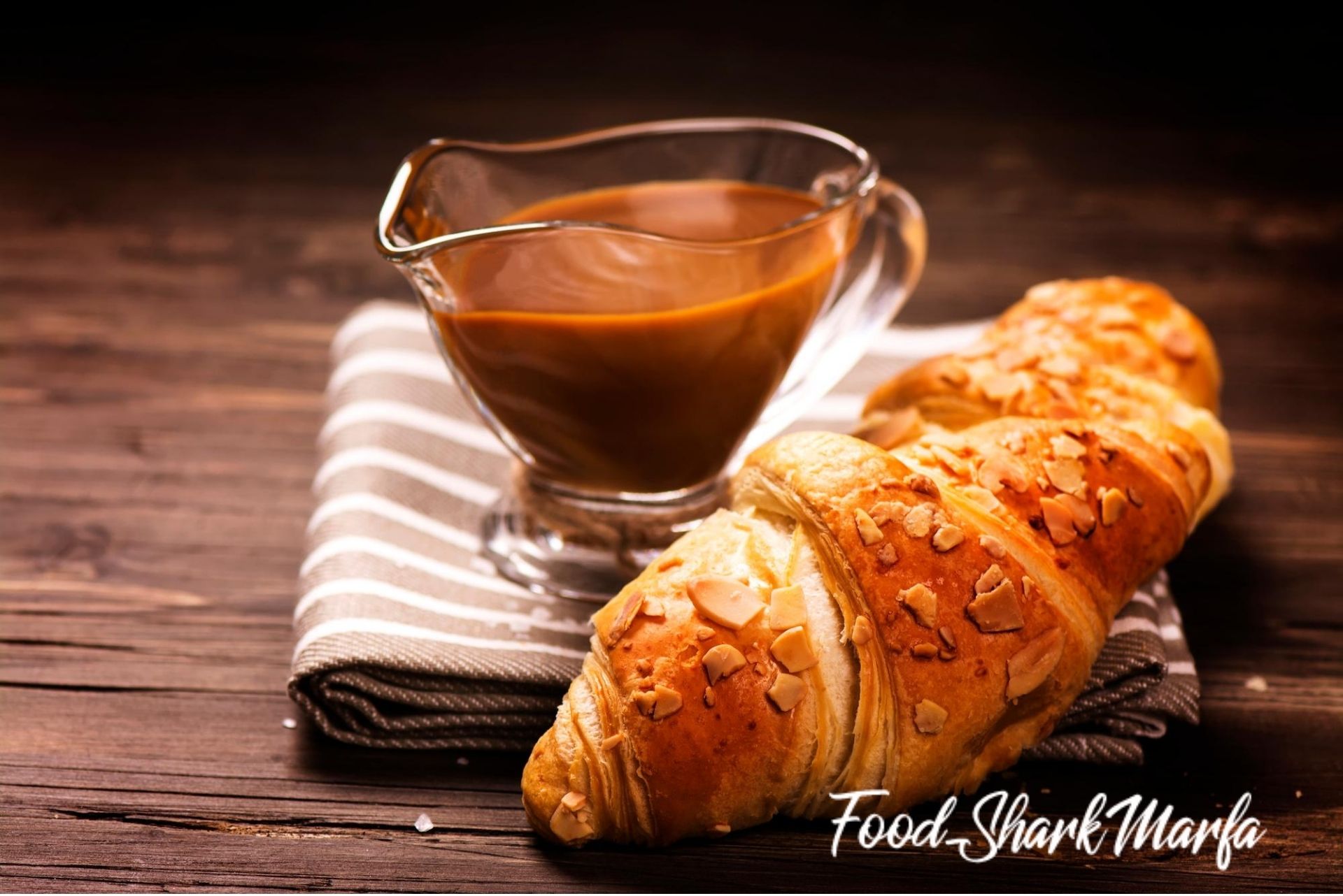 Fresh baked croissants Fresh baked croissants