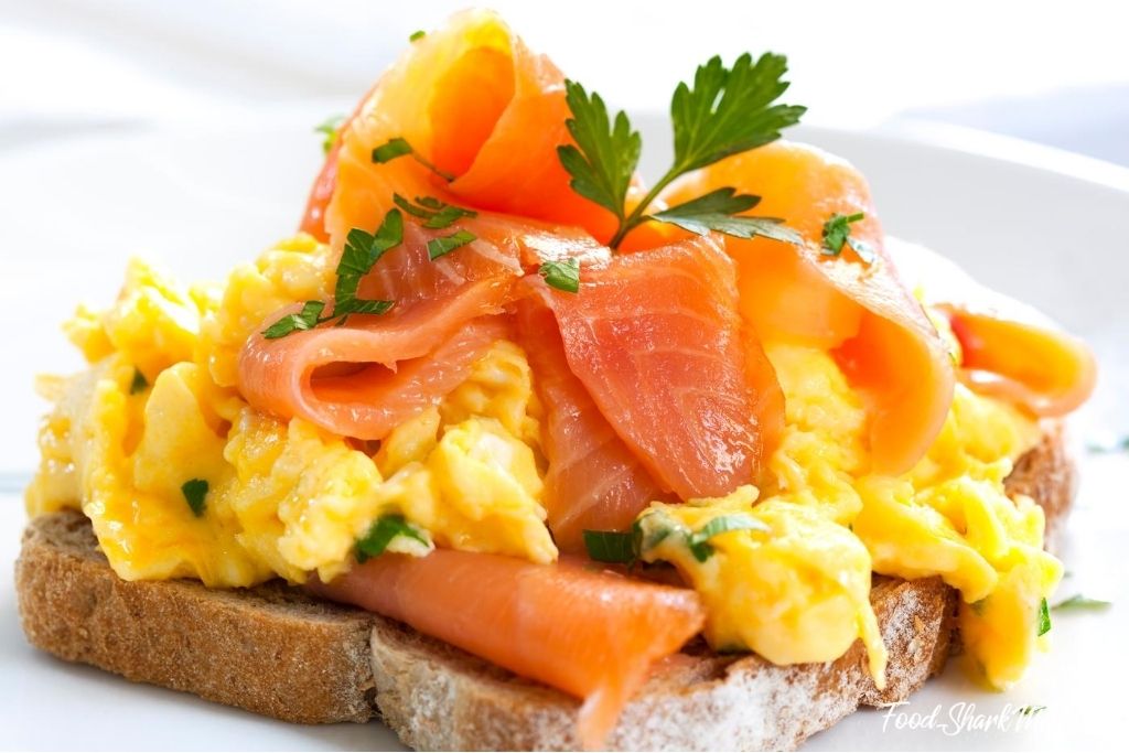 Smoked Salmon Scrambled Eggs Smoked Salmon Scrambled Eggs