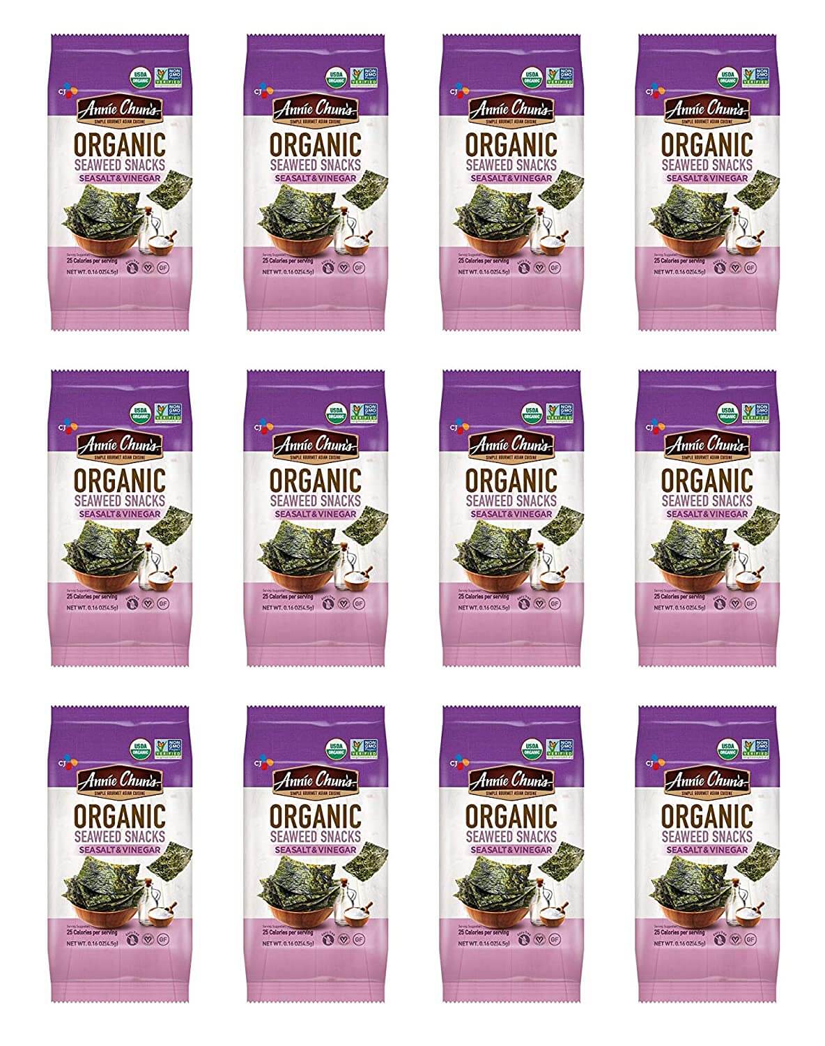 Annie Chun’s Organic Seaweed, Sea Salt and Vinegar