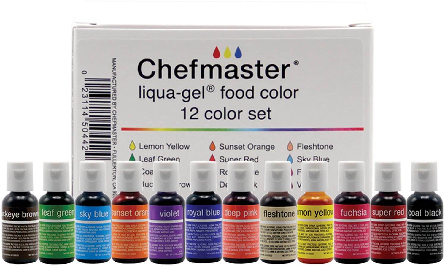 Chefmaster Liqua-Gel Starter Set