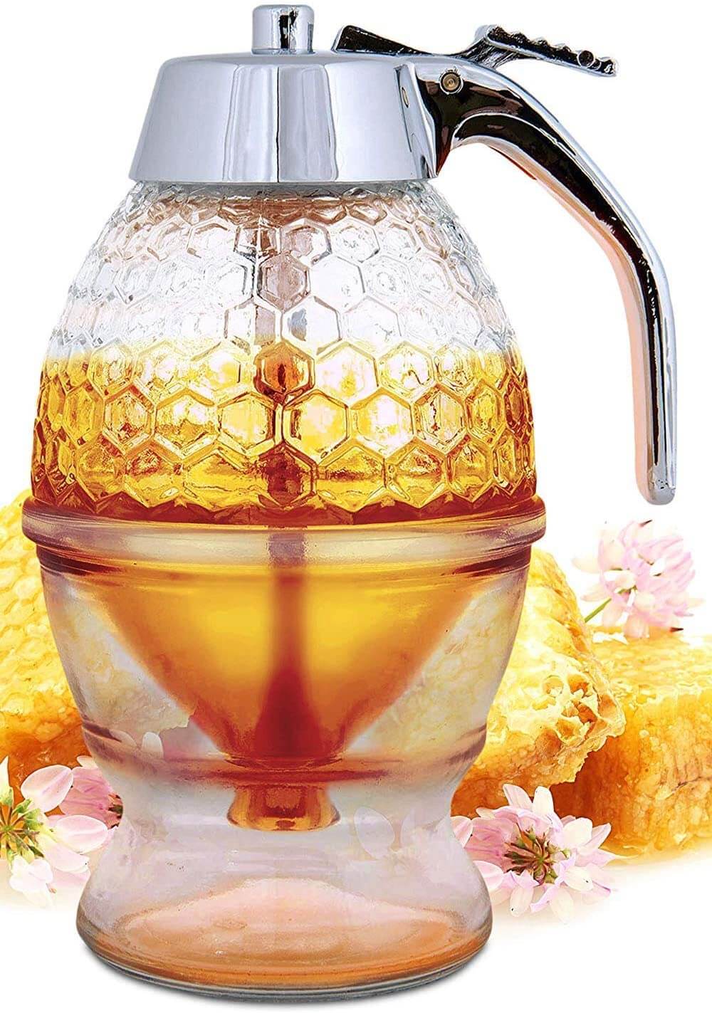 Hunnibi Honey Dispenser with Stand