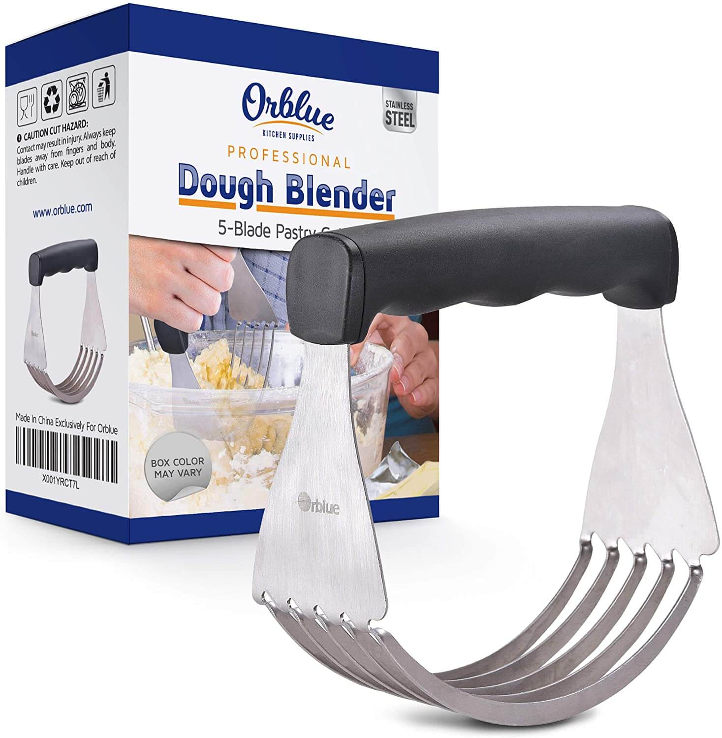 Last Confection Dough Blender, Professional Stainless Steel Pastry Cutter