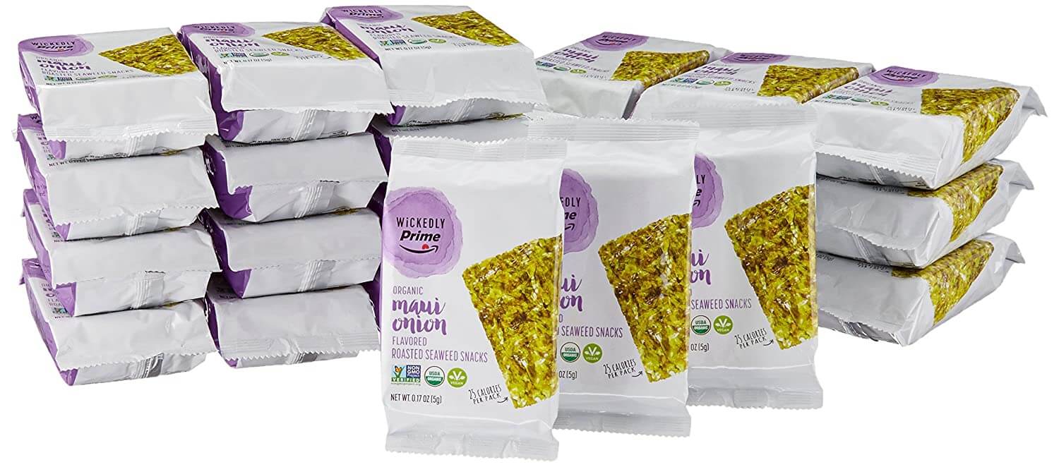Wickedly Prime Organic Roasted Seaweed Snacks