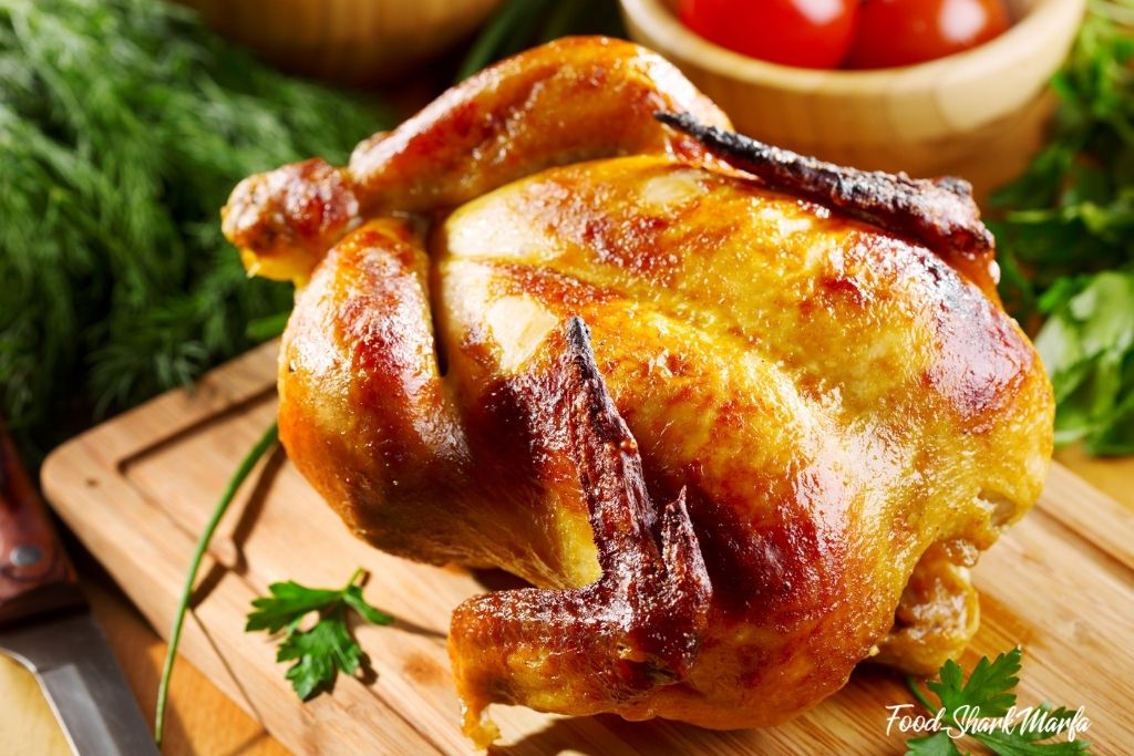 roasted chicken roasted chicken
