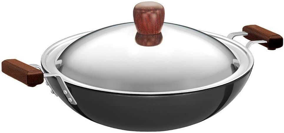 Futura Kadhai with Stainless Steel Lid