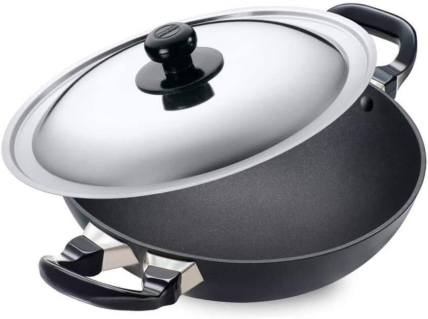 Futura Non-Stick Deep-Fry Pan(Kadhai)