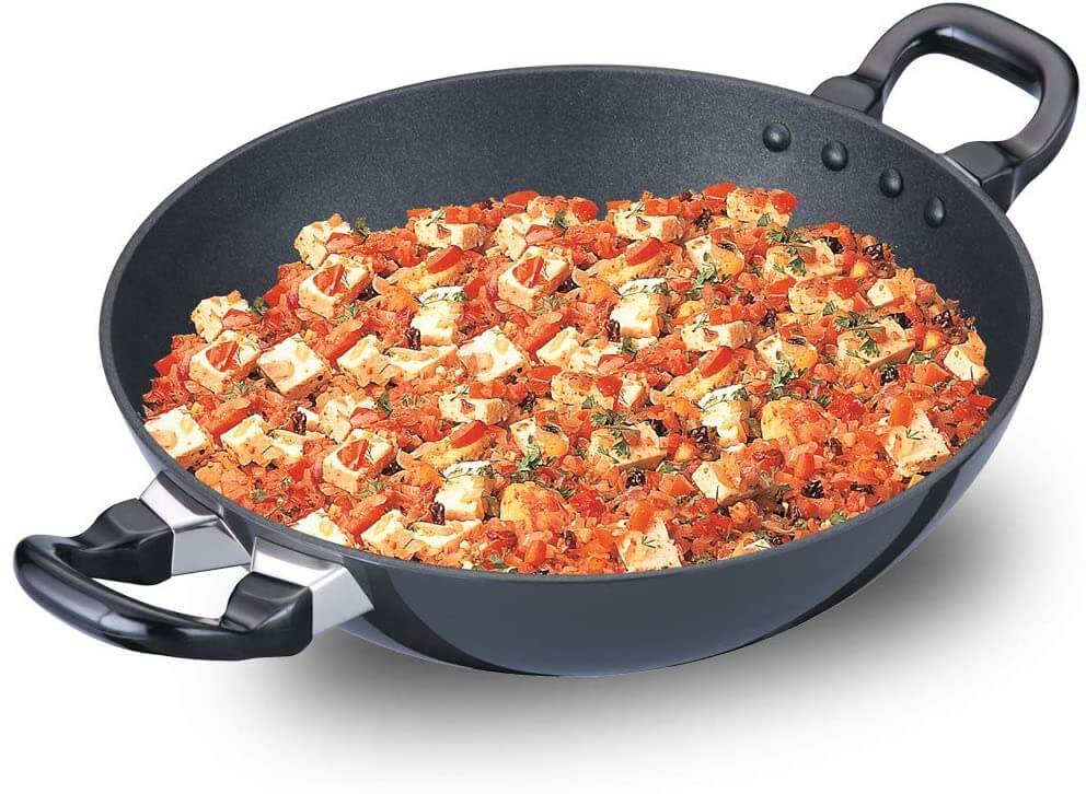 Hawkins Futura Non-Stick Kadhai Deep-Fry Pan