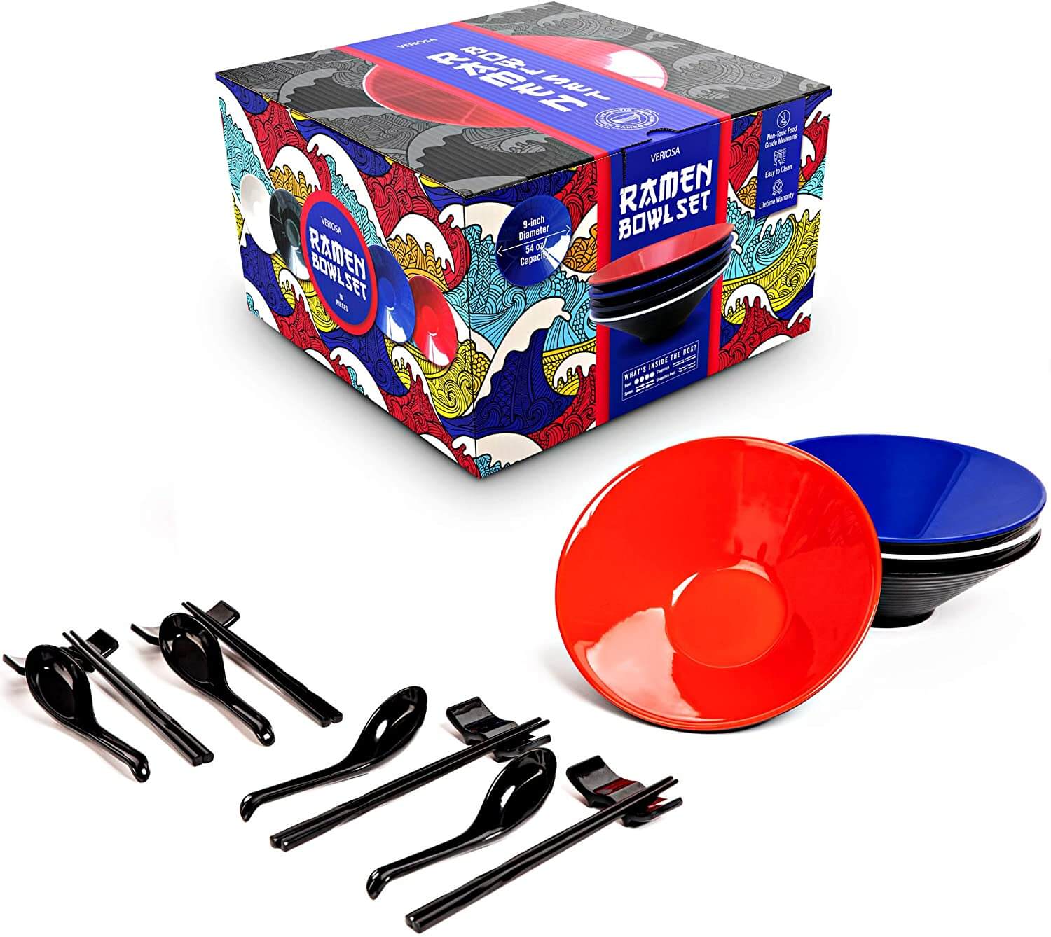 Kitchen Shark Ramen Bowl Set