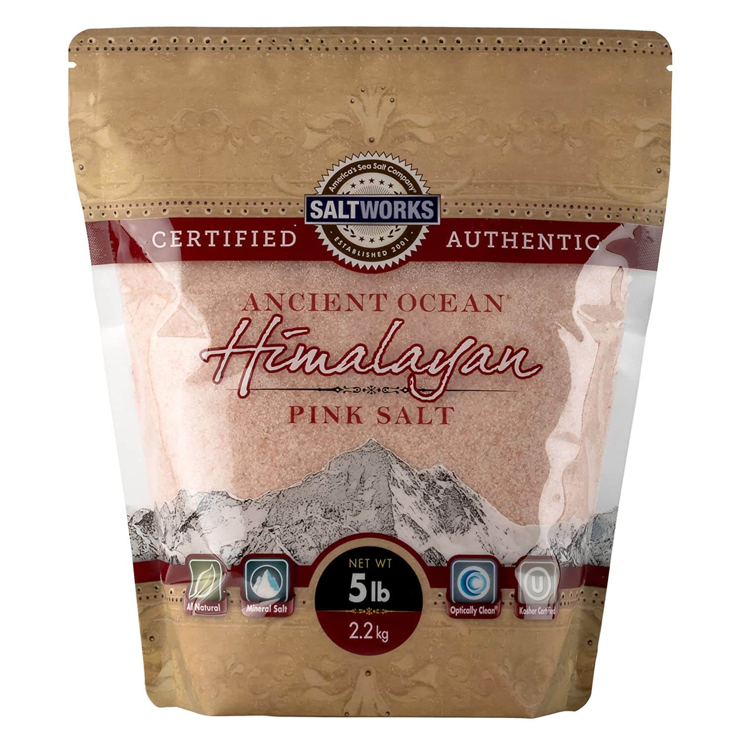 SaltWorks Ancient Ocean Himalayan Pink Salt SaltWorks Ancient Ocean Himalayan Pink Salt
