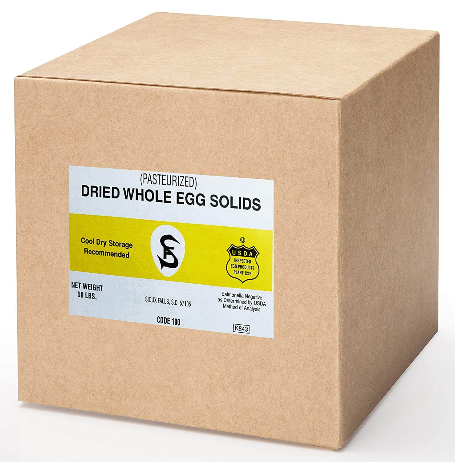 Z Natural Powdered Eggs Bulk Size