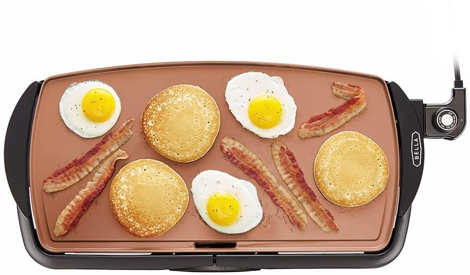 BELLA Electric Ceramic Titanium Griddle