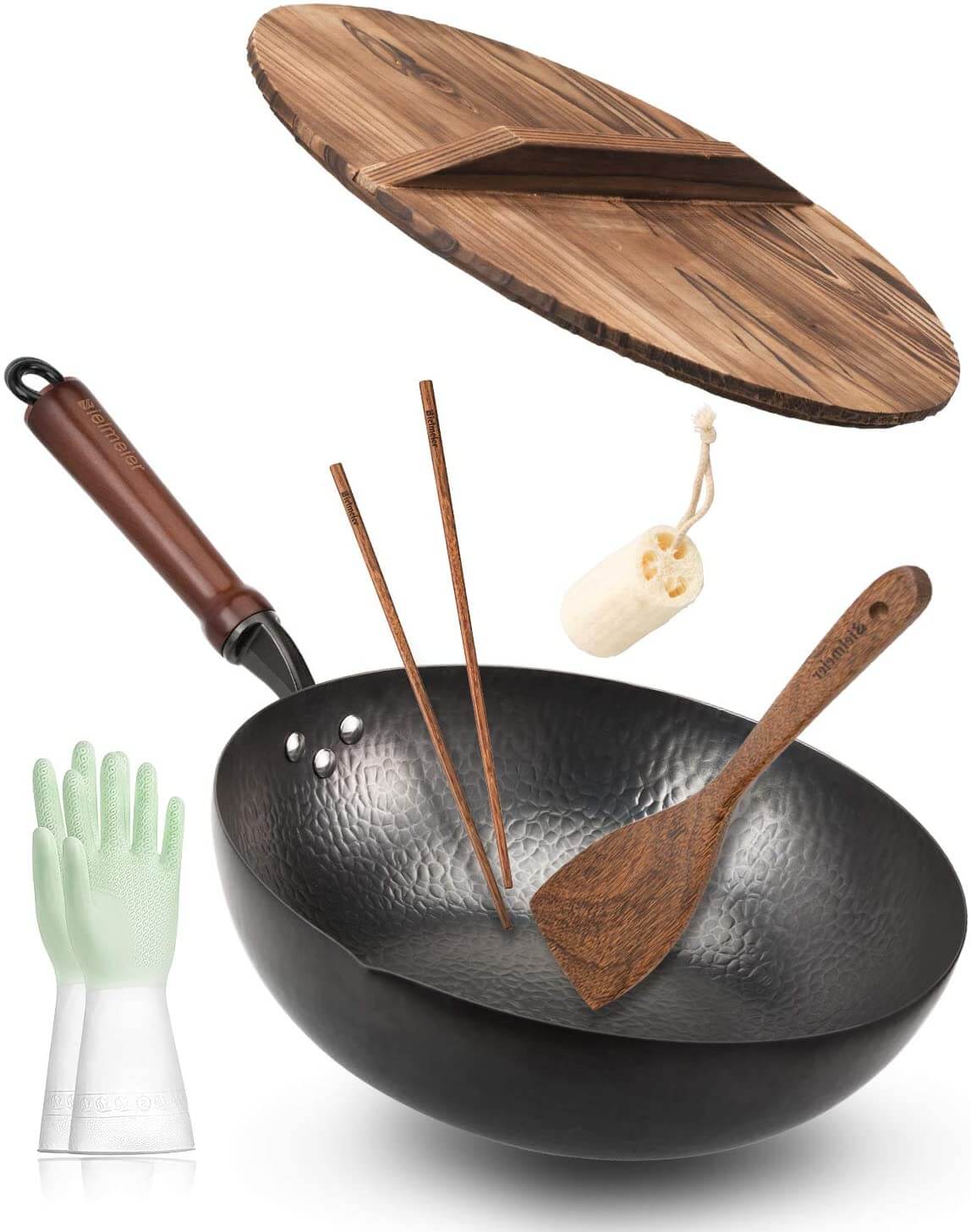 Bielmeier Carbon Steel Wok
