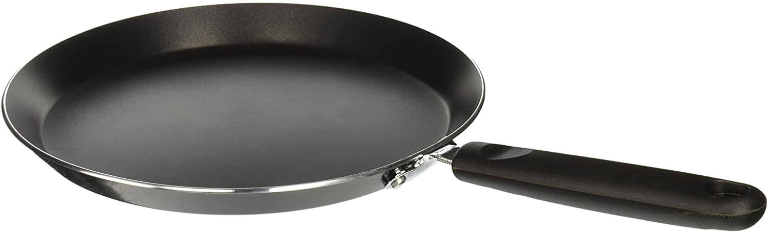 ESLITE LIFE 9.5 Inch Nonstick Crepe Pan with Spreader Induction Compatible,  PFOA