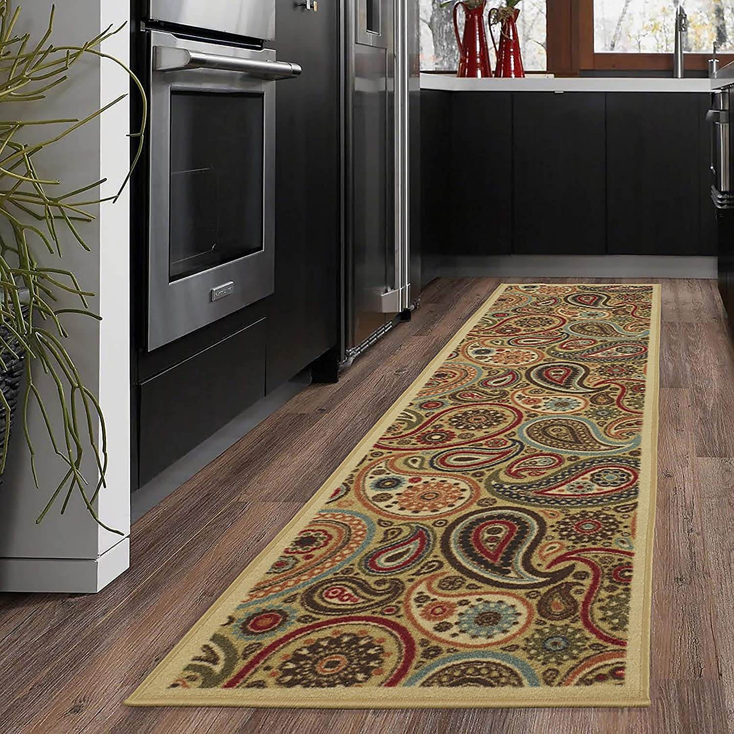 Ottomanson Ottohome Collection Beige Design Area Rug