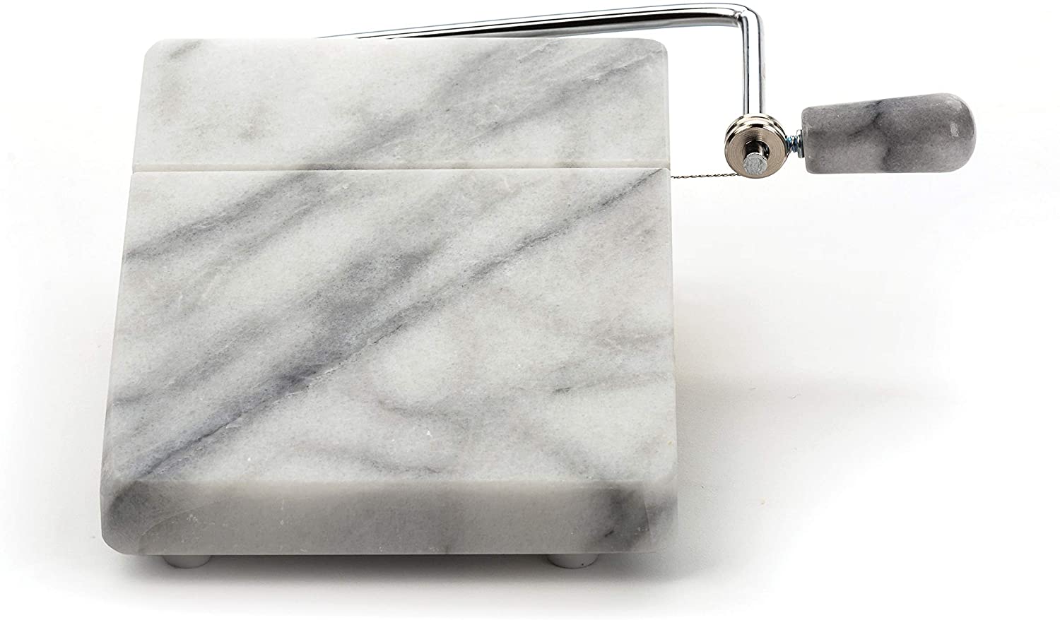 RSVP International White Marble Cheese Slicer