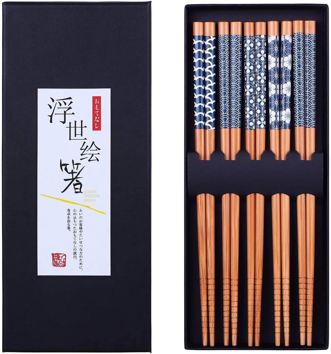 Antner Natural Bamboo Chopsticks