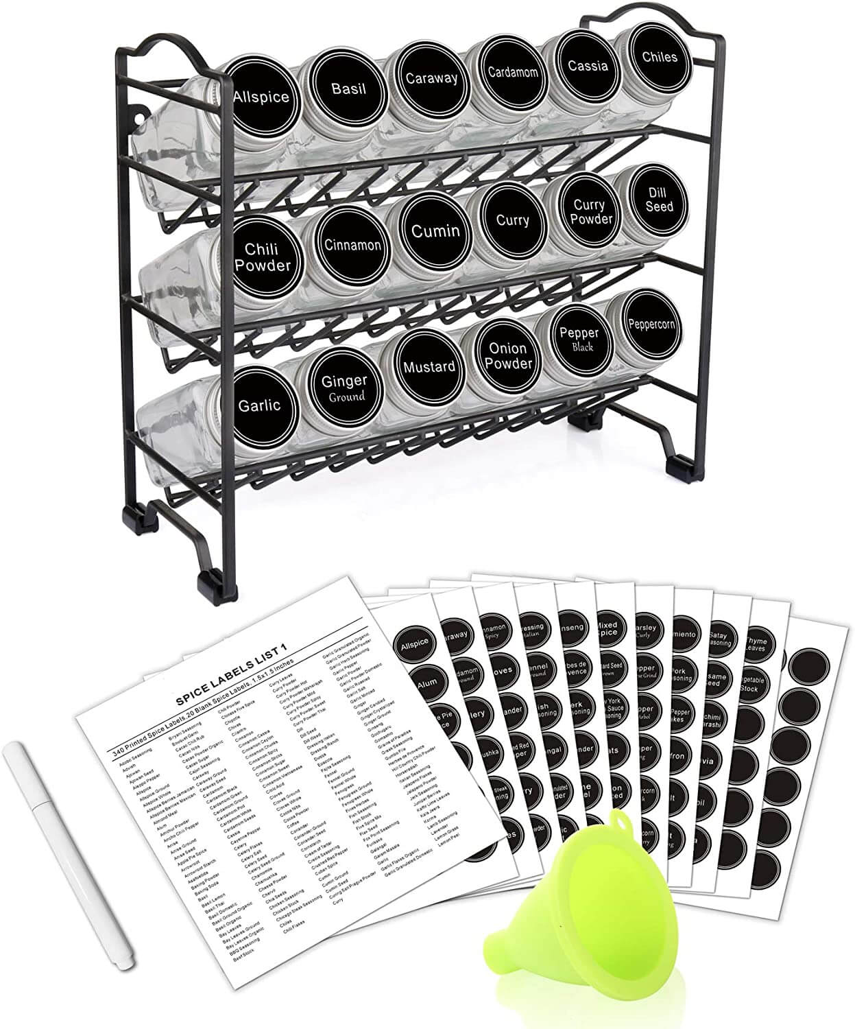 SWOMMOLY Spice Rack Organizer