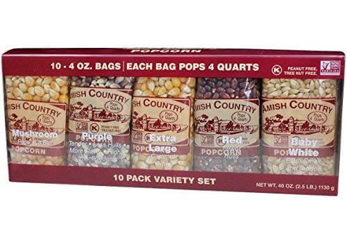 Amish Country Popcorn 10 - 4 oz Bags