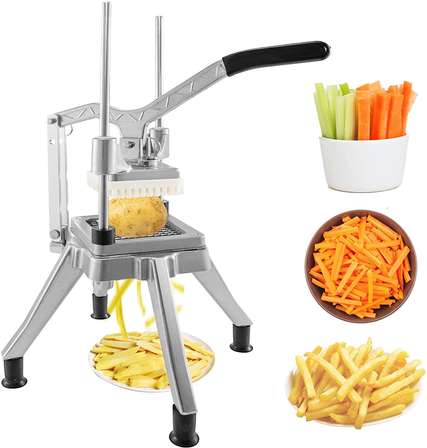 French fry cutter for gastronomy