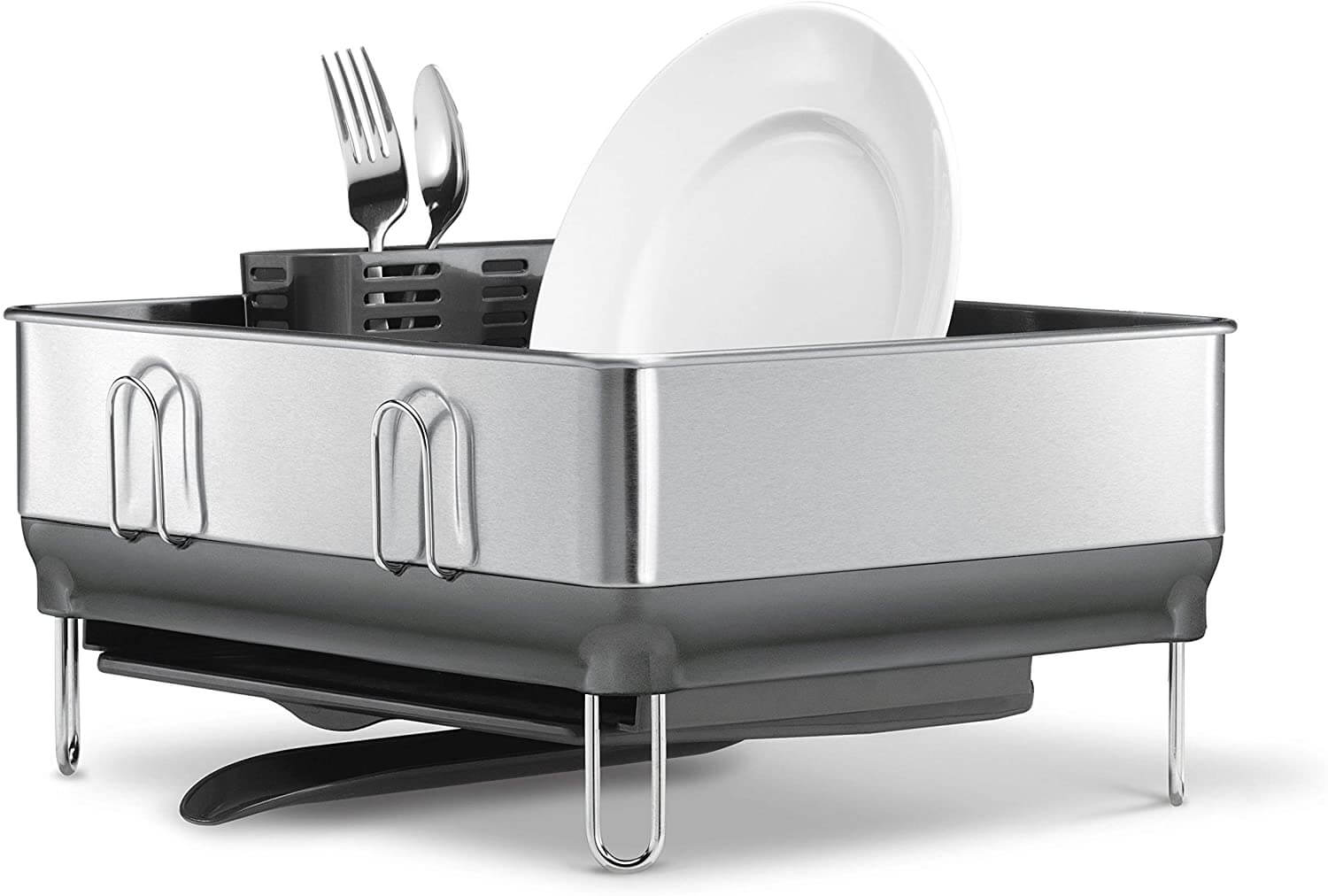 Simplehuman Kitchen Compact Steel Frame Dish Rack
