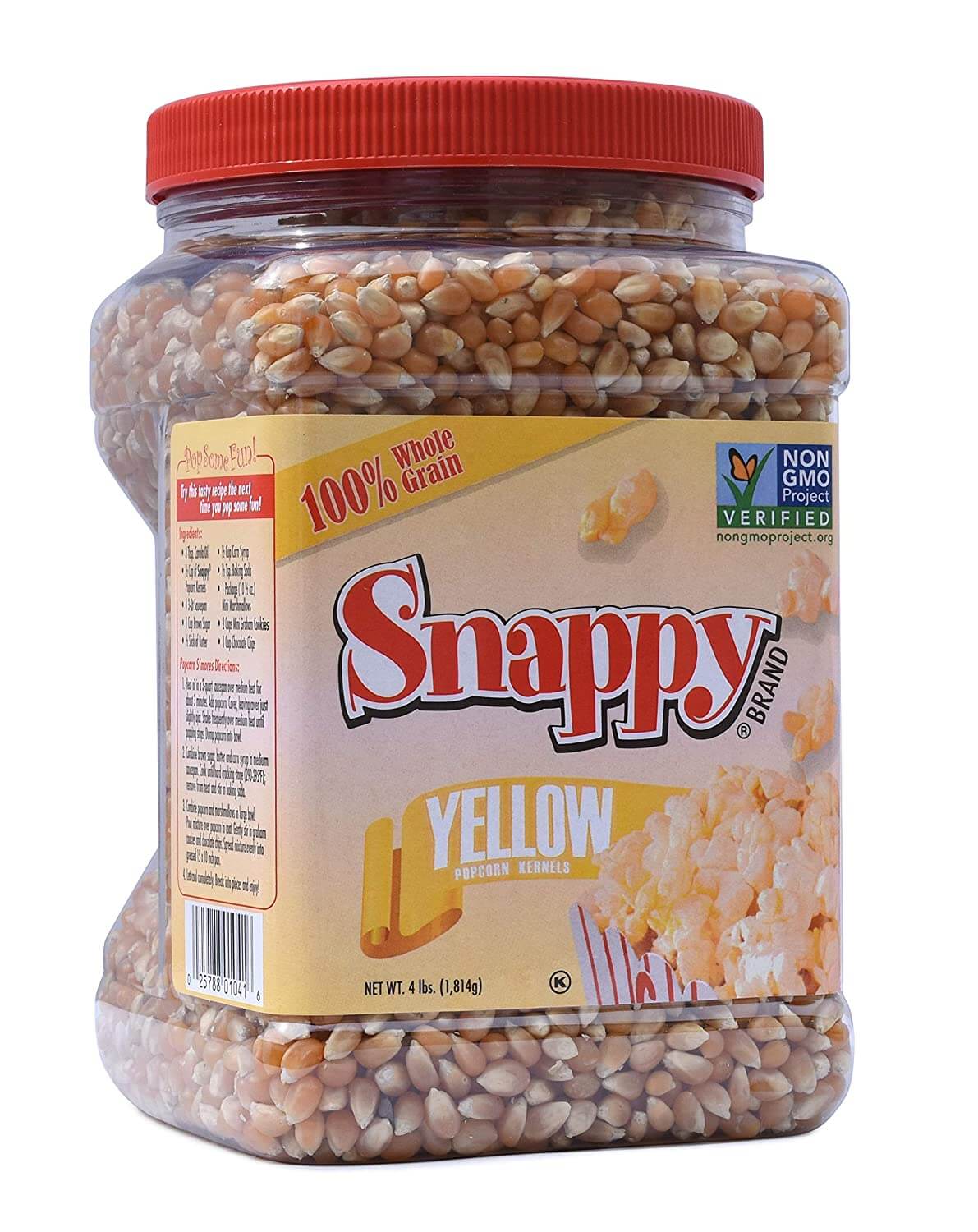 Snappy Yellow Popcorn Kernels