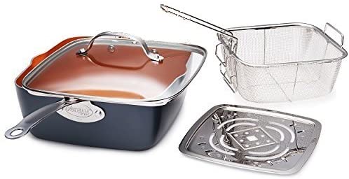 Gotham Steel Cookware, 9.5, Graphite