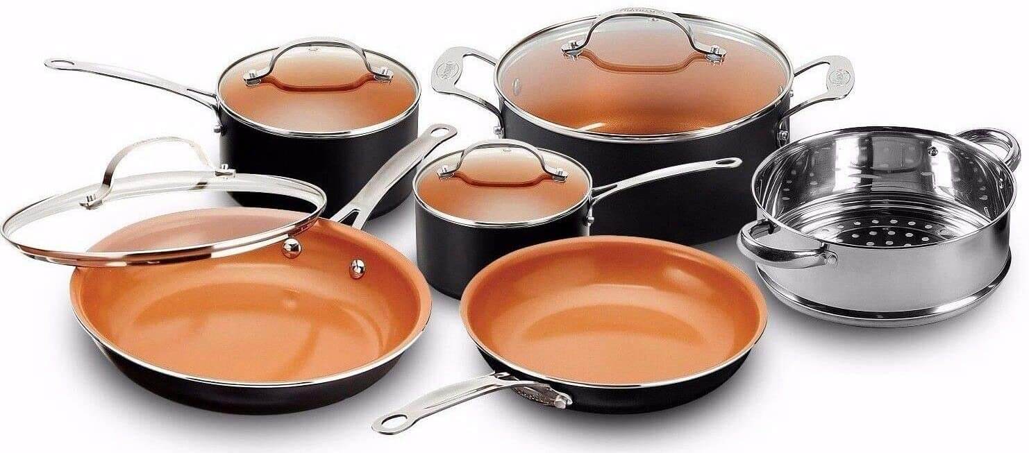 Gotham Steel Pots and Pans Cookware Set