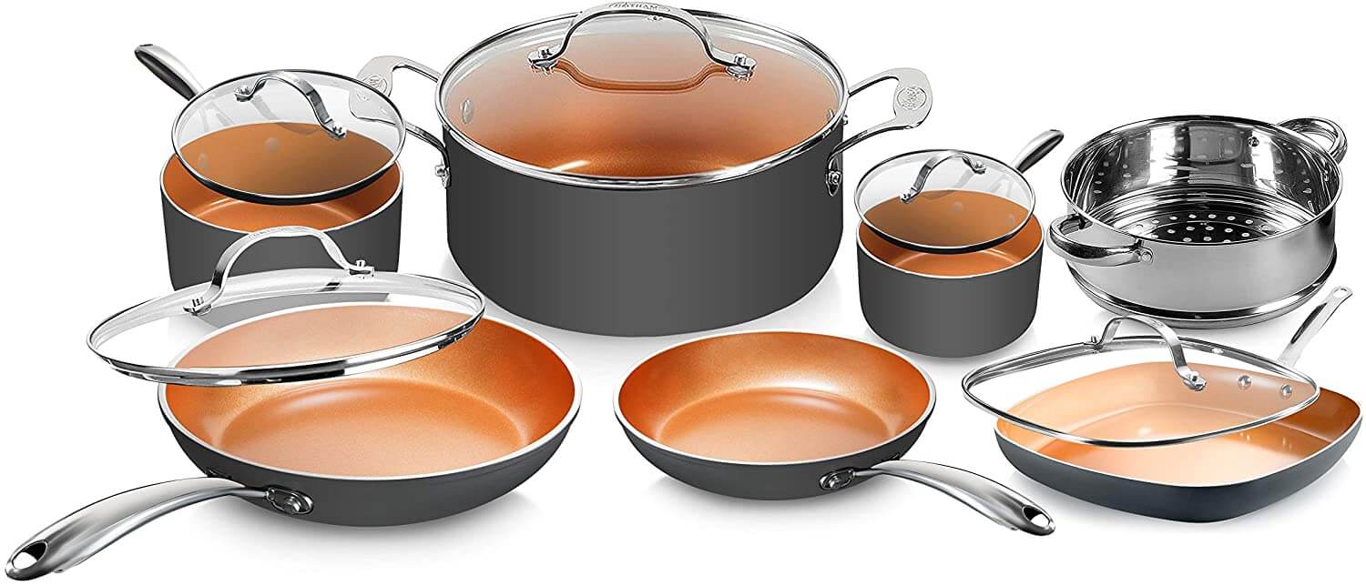 Gotham Steel Pots and Pans Set Cookware Set