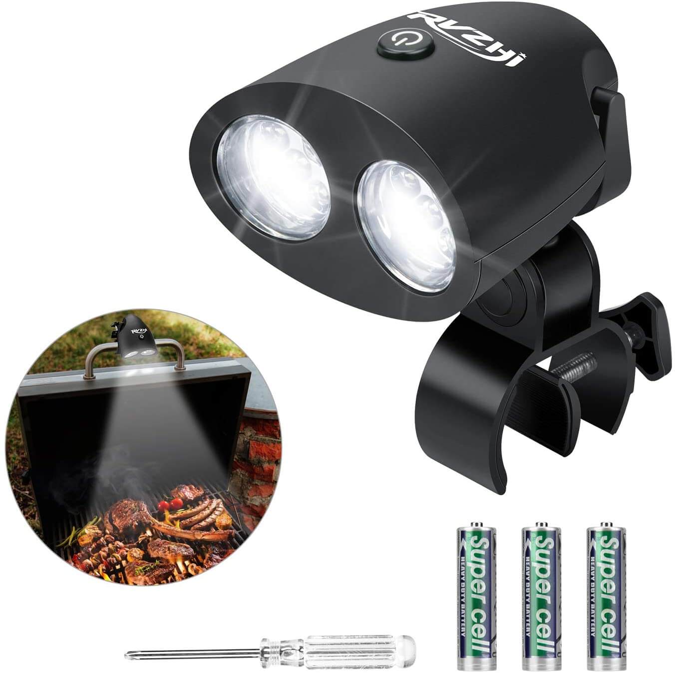 RVZHI Grill Light