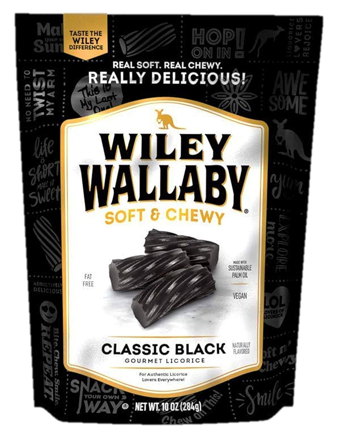Wiley Wallaby Black Licorice