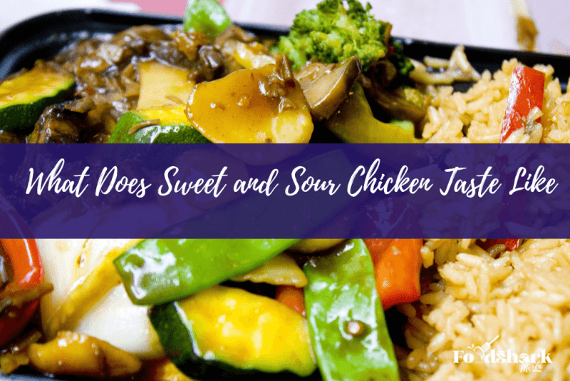 what does sweet and sour chicken taste like